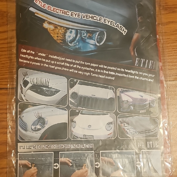 ETLE NWT Electric Eye Vehicle Eyelashes - Picture 4 of 4